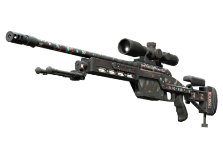 StatTrak™ SSG 08 | Parallax (Battle-Scarred)