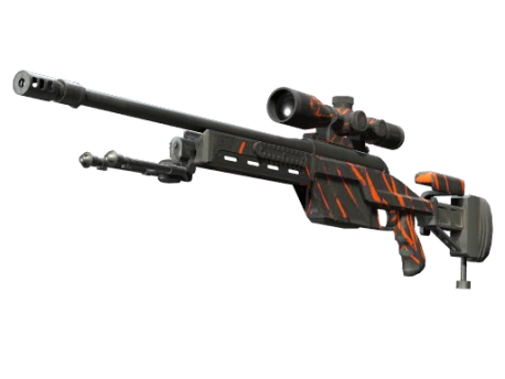 StatTrak™ SSG 08 | Slashed (Well-Worn)