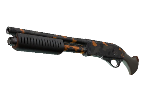 StatTrak™ Sawed-Off | Orange DDPAT (Well-Worn)