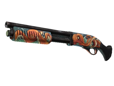 StatTrak™ Sawed-Off | The Kraken (Well-Worn)