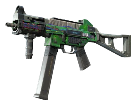 StatTrak™ UMP-45 | Plastique (Battle-Scarred)