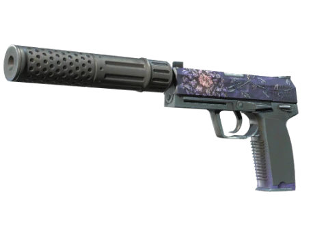 StatTrak™ USP-S | Чёрный лотос (Немного поношенное)