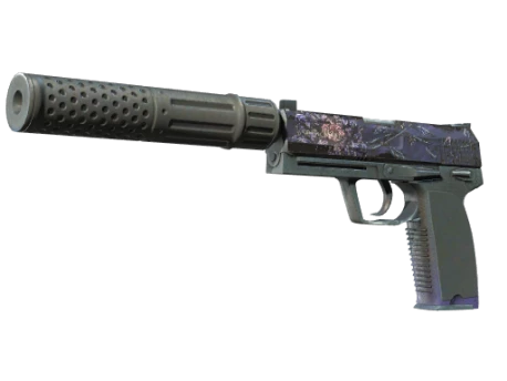 StatTrak™ USP-S | Black Lotus (Battle-Scarred)