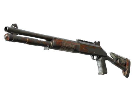 StatTrak™ XM1014 | Red Python (Battle-Scarred)