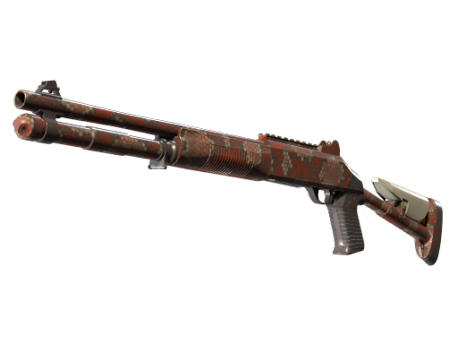 StatTrak™ XM1014 | Red Python (Minimal Wear)