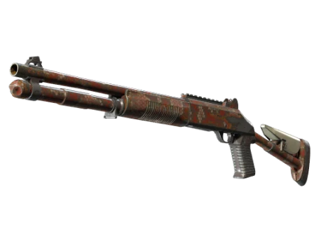 StatTrak™ XM1014 | Red Python (Well-Worn)