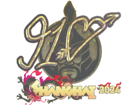 Sticker | 910 (Glitter) | Shanghai 2024