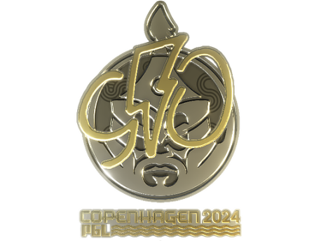 Sticker | 910 (Gold) | Copenhagen 2024