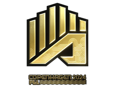 Наклейка | AMKAL ESPORTS (Gold) | Copenhagen 2024