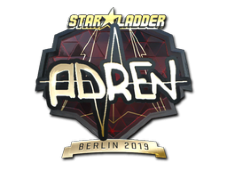 Sticker | AdreN (Gold) | Berlin 2019