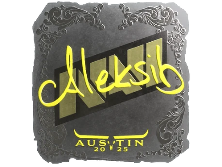 Sticker | Aleksib (Foil) | Austin 2025