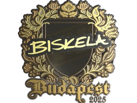 Sticker | Aleksib (Gold) | Budapest 2025