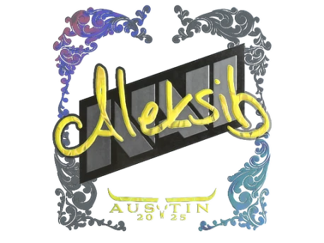 Sticker | Aleksib (Holo) | Austin 2025
