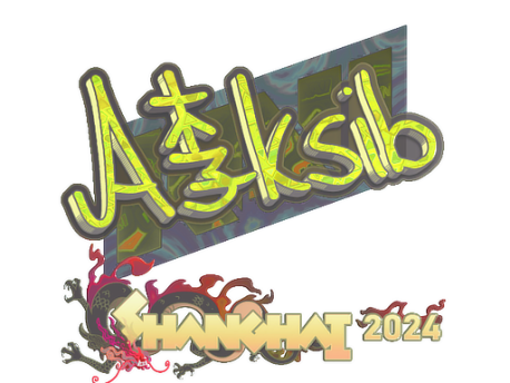 Sticker | Aleksib (Holo) | Shanghai 2024