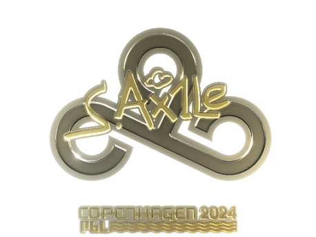 Sticker | Ax1Le (Gold) | Copenhagen 2024