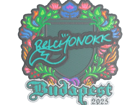Sticker | BELCHONOKK (Embroidered) | Budapest 2025
