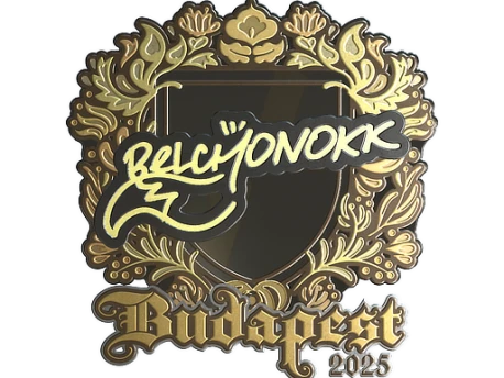 Sticker | BELCHONOKK (Gold) | Budapest 2025