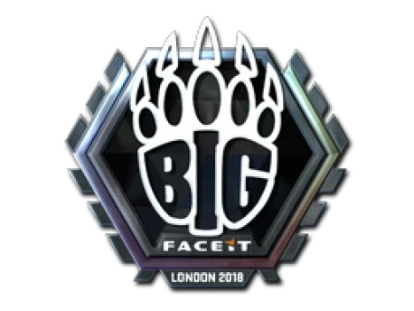 Sticker | BIG (Foil) | London 2018