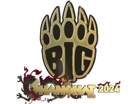 Sticker | BIG (Gold) | Shanghai 2024
