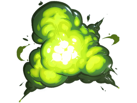 Sticker | Boom Blast (Glitter)