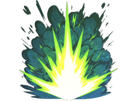 Sticker | Boom Detonation (Glitter)