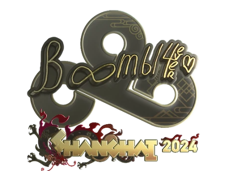 Sticker | Boombl4 (Gold) | Shanghai 2024