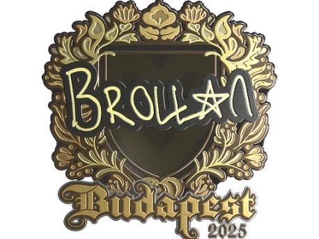 Sticker | Brollan (Gold) | Budapest 2025