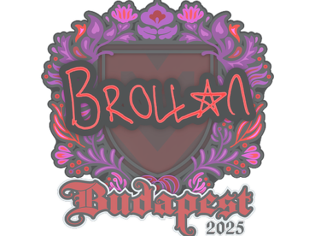 Sticker | Brollan | Budapest 2025