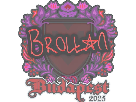 Sticker | Brollan | Budapest 2025
