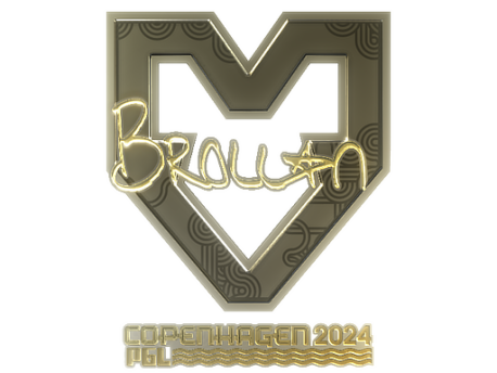 Sticker | Brollan (Gold) | Copenhagen 2024
