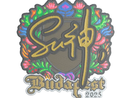 Sticker | C4LLM3SU3 (Embroidered) | Budapest 2025