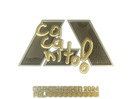 Sticker | CacaNito (Gold) | Copenhagen 2024