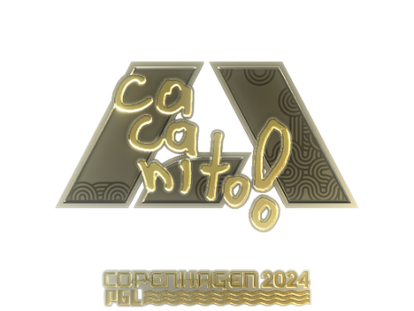 Sticker | CacaNito (Gold) | Copenhagen 2024