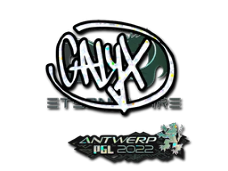 Наклейка | Calyx (Glitter) | Antwerp 2022