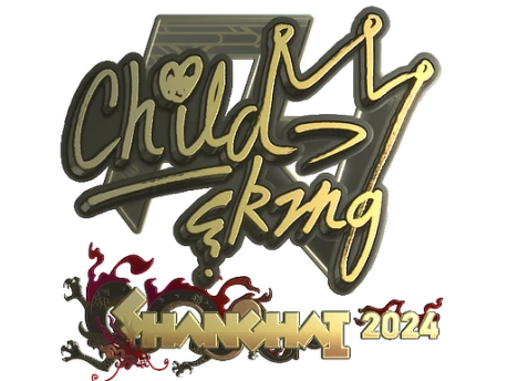 Sticker | ChildKing (Gold) | Shanghai 2024