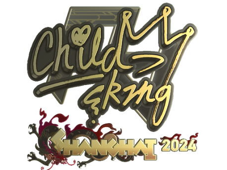 Sticker | ChildKing (Gold) | Shanghai 2024