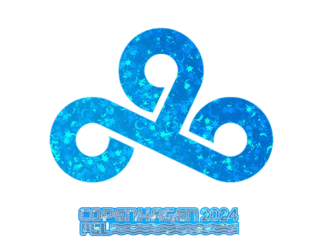 Sticker | Cloud9 (Glitter) | Copenhagen 2024