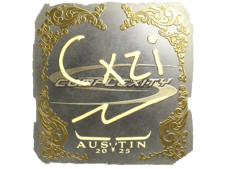 Sticker | Cxzi (Gold) | Austin 2025