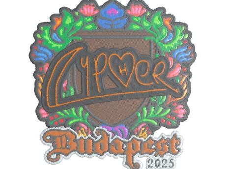 Sticker | Cypher (Embroidered) | Budapest 2025