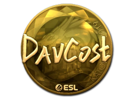Sticker | DavCost (Gold) | Katowice 2019