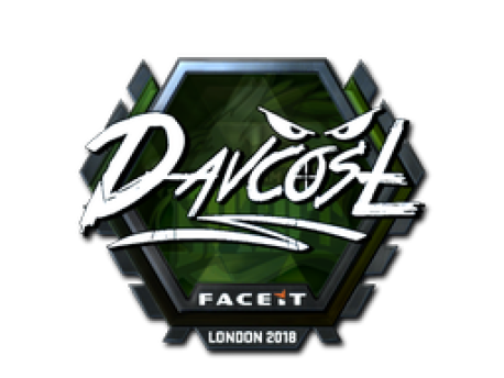 Sticker | DavCost (Foil) | London 2018