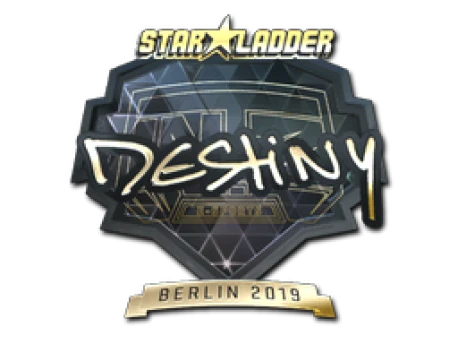 Sticker | DeStiNy (Gold) | Berlin 2019