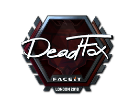 Sticker | DeadFox (Foil) | London 2018