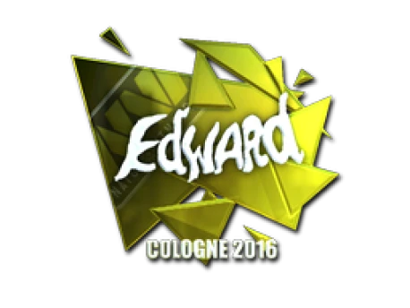 Sticker | Edward (Foil) | Cologne 2016