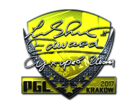 Sticker | Edward (Foil) | Krakow 2017