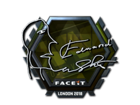 Sticker | Edward (Foil) | London 2018