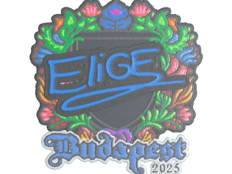 Sticker | EliGE (Embroidered) | Budapest 2025