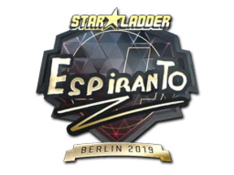 Sticker | EspiranTo (Gold) | Berlin 2019