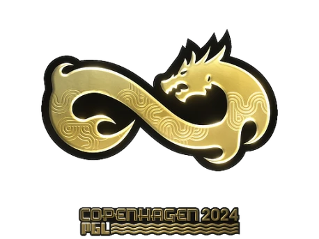 Sticker | Eternal Fire (Gold) | Copenhagen 2024