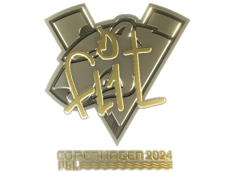 Sticker | FL1T (Gold) | Copenhagen 2024